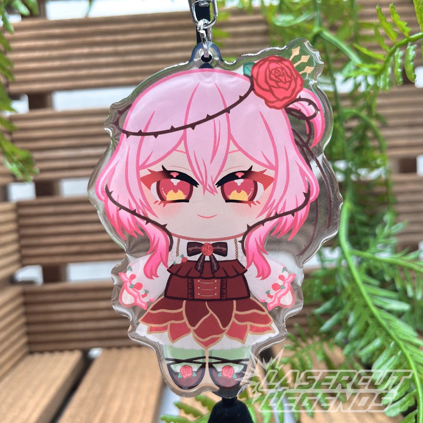 OBSYDIA Rosemi 3.5in Acrylic Charm