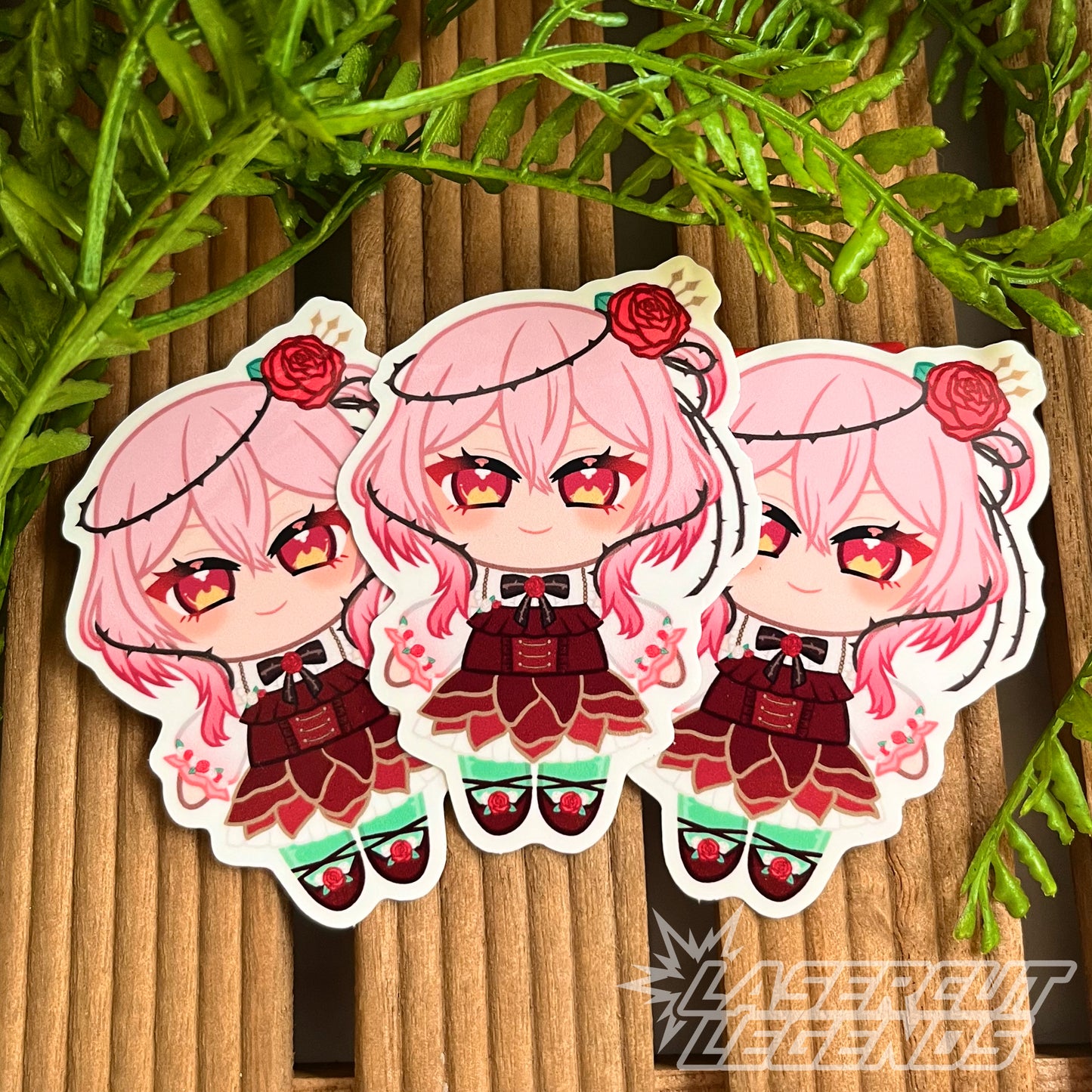 Nijisanji Obsydia 3"-3.5" Stickers