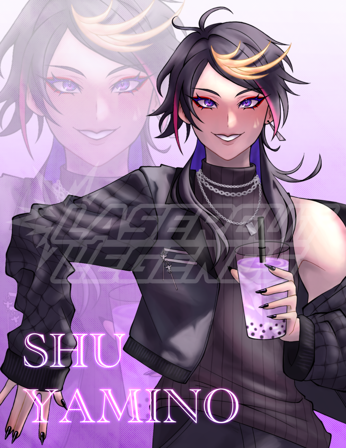 Luxiuem Shu Boba Print