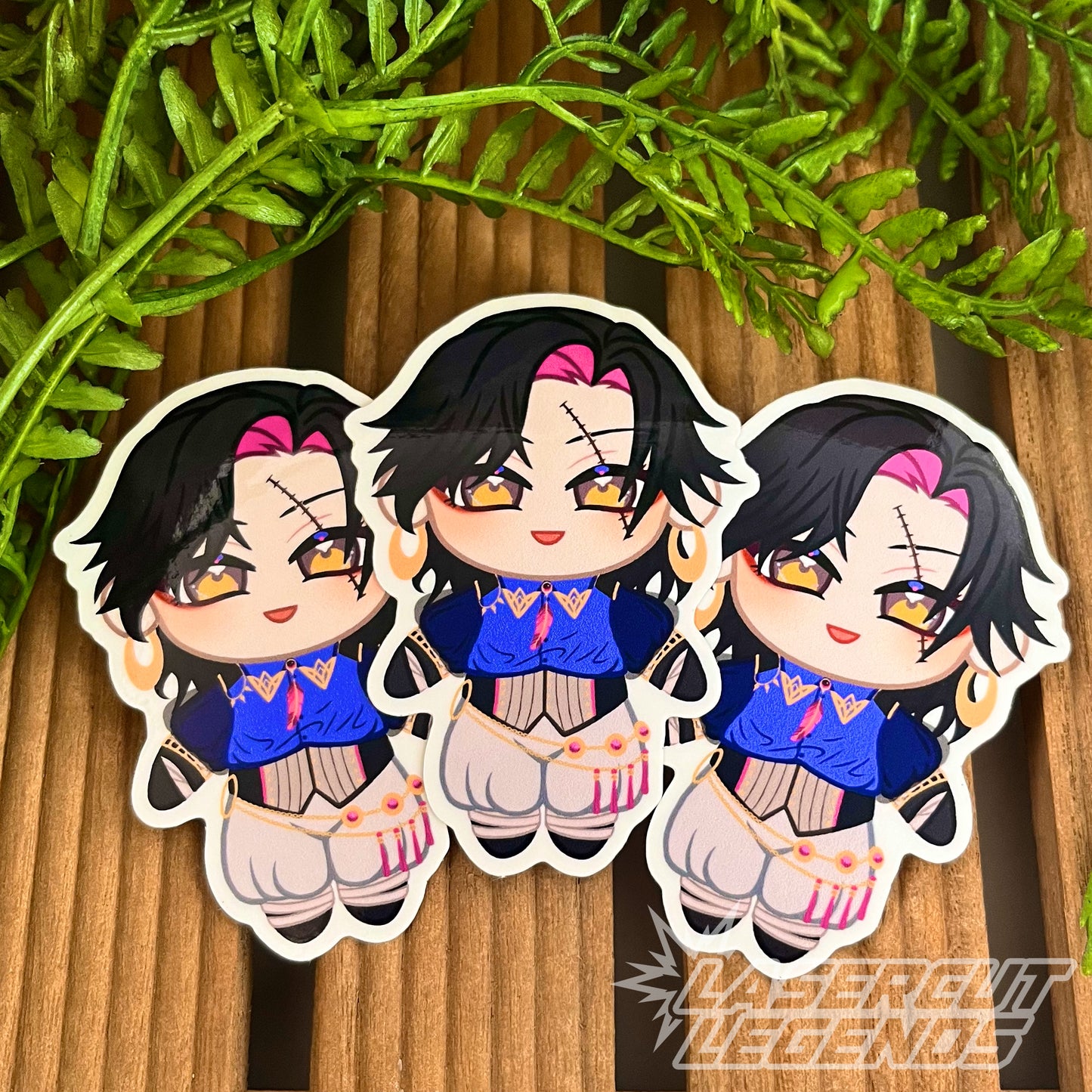 Nijisanji Krisis 3" Stickers