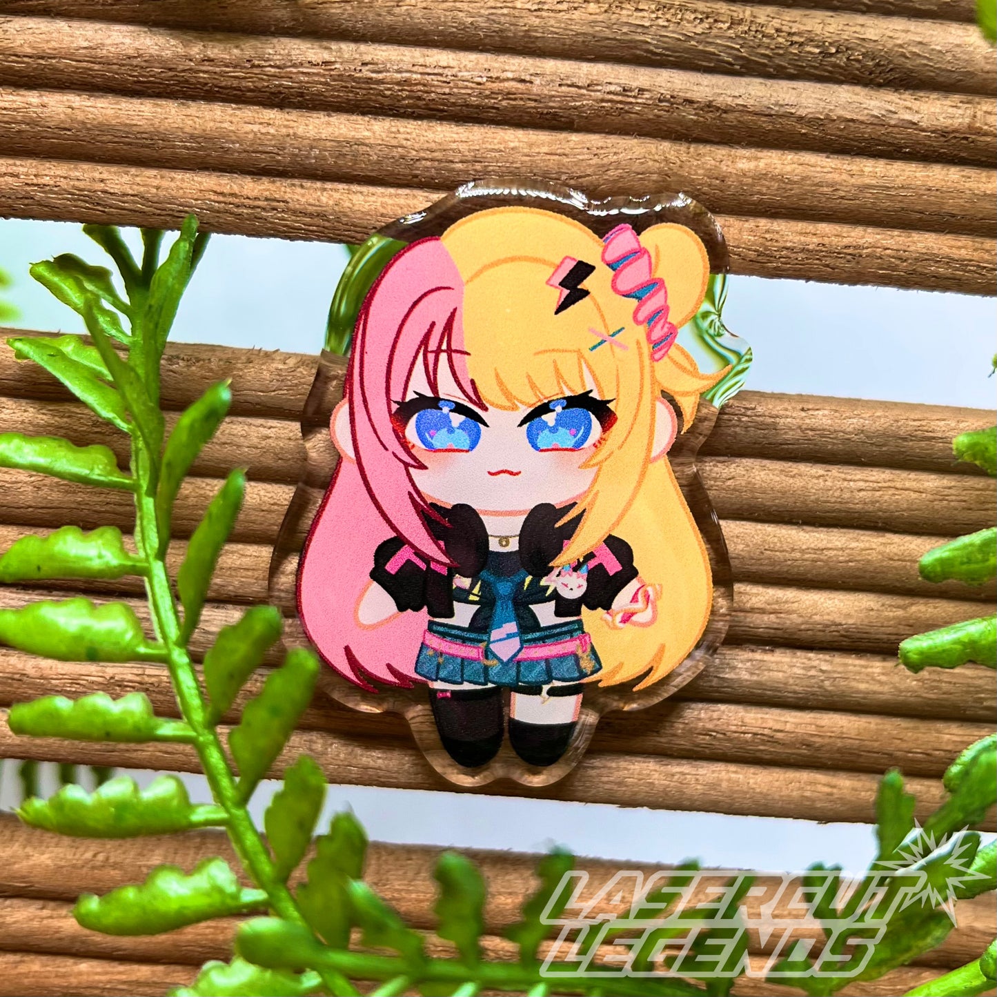 LAST RUN XSOLEIL Kotoka 2in Acrylic Pin