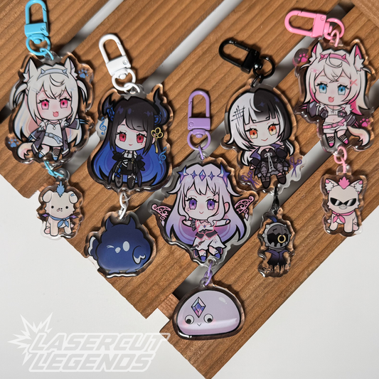Hololive Advent 2.5" + 1.5" Linking Charms