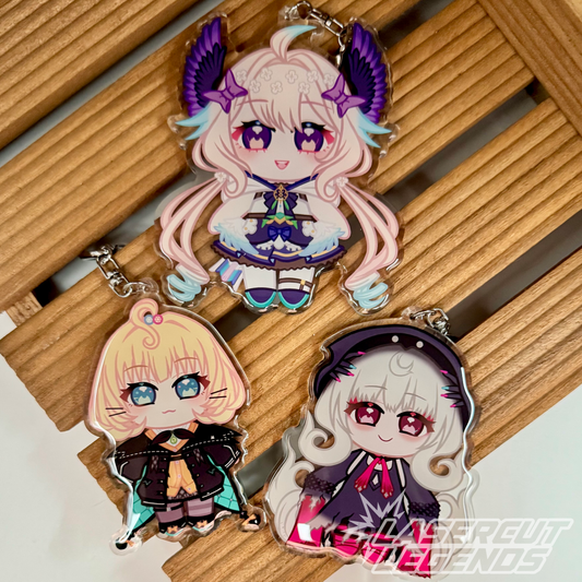 Nijisanji Ethyria 3.5"-4" Acrylic Charms