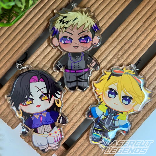 Nijisanji Krisis 3.5" Acrylic Charms